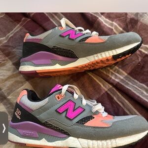 New Balance 530 Sneakers - Gray, Pink, and Purple